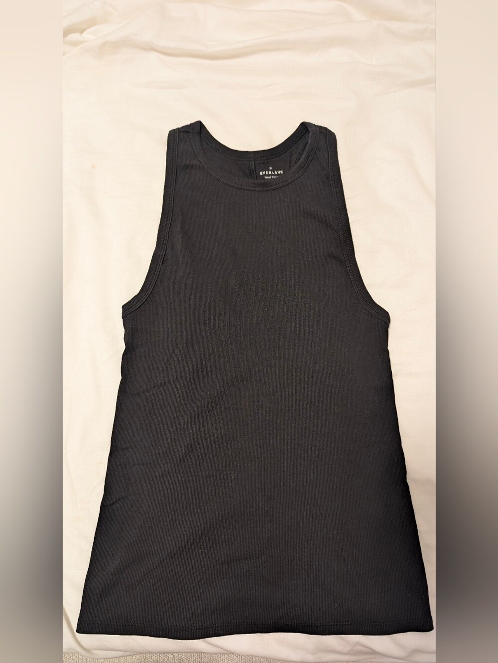 Everlane Luxe Rib Racerback Tank